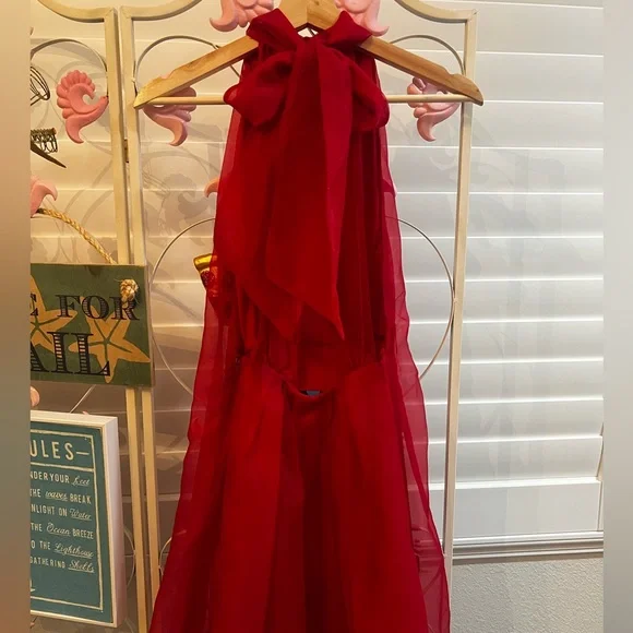 Zara Pink Party Dress - Picture 3 of 5